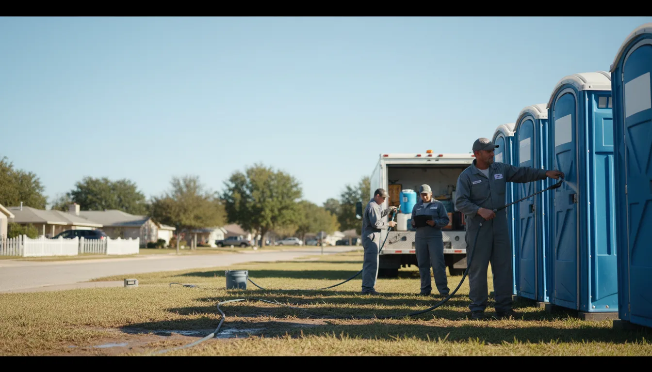 Long-Term Portable Toilet Rental in Pendergrass, GA near me